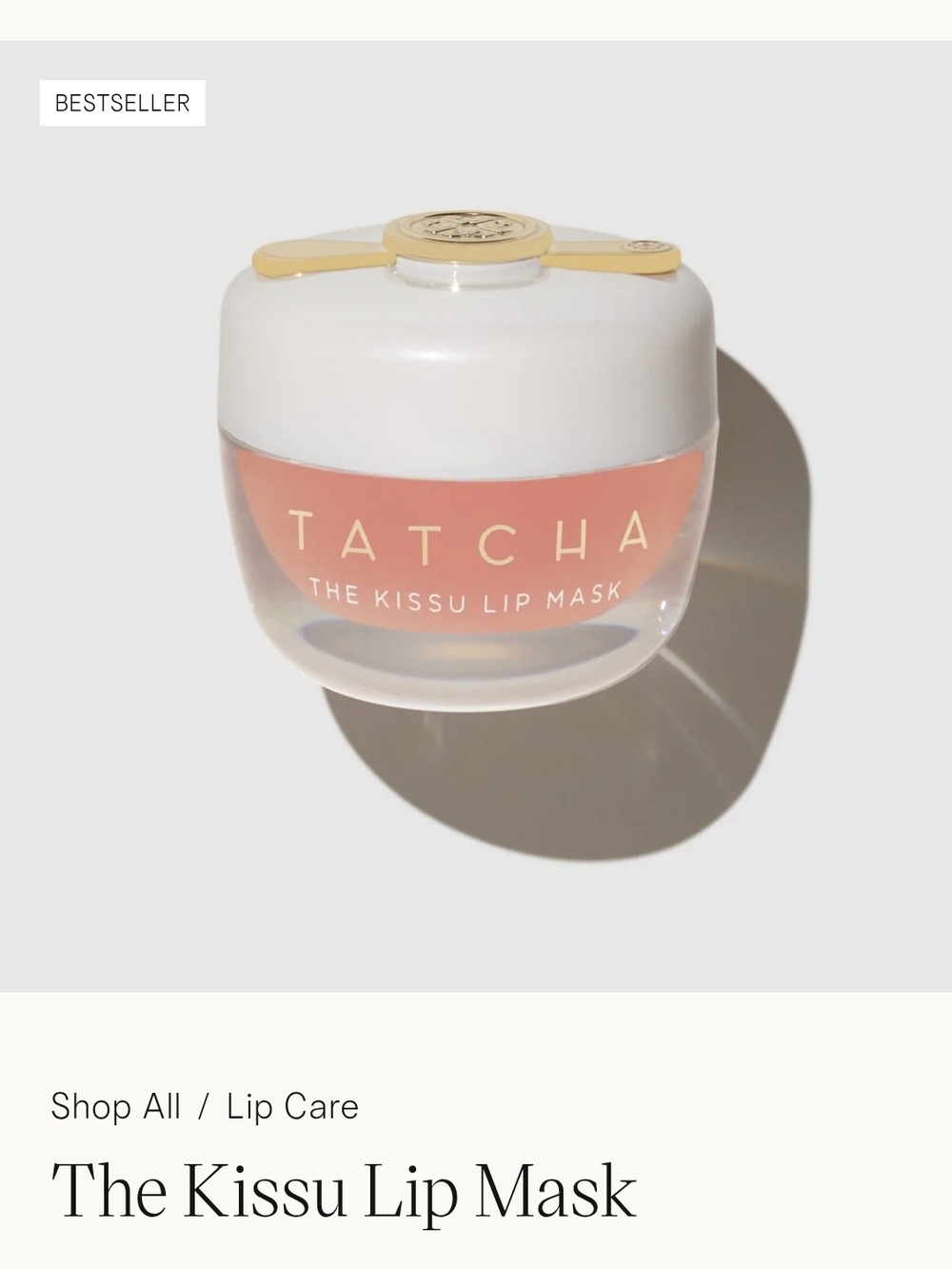 Tatcha The Kissu Lip Mask